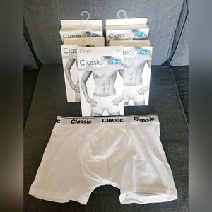 5 classic stretch men's boxers still in packaging